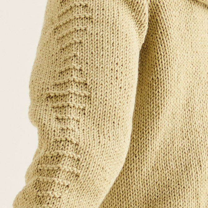 Sirdar Hooded Jacket Cardigan Knitting Pattern