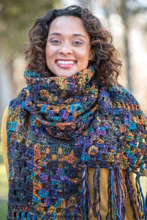Nuo Stola Scarf Crochet Pattern