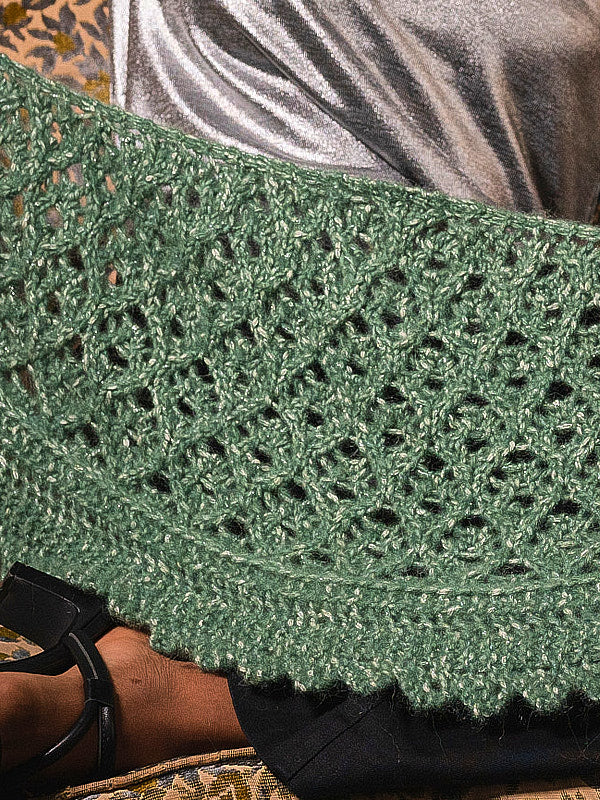 Peridot Shawl Wrap Knitting Pattern