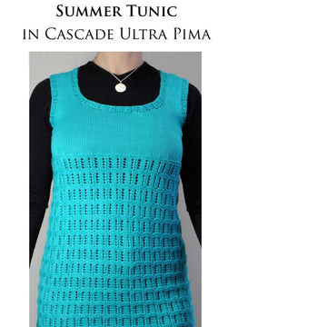 Summer Tunic in Cascade Ultra Pima - DK137 - Free PDF
