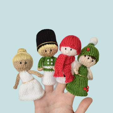 Santa's Grotto Finger Puppets