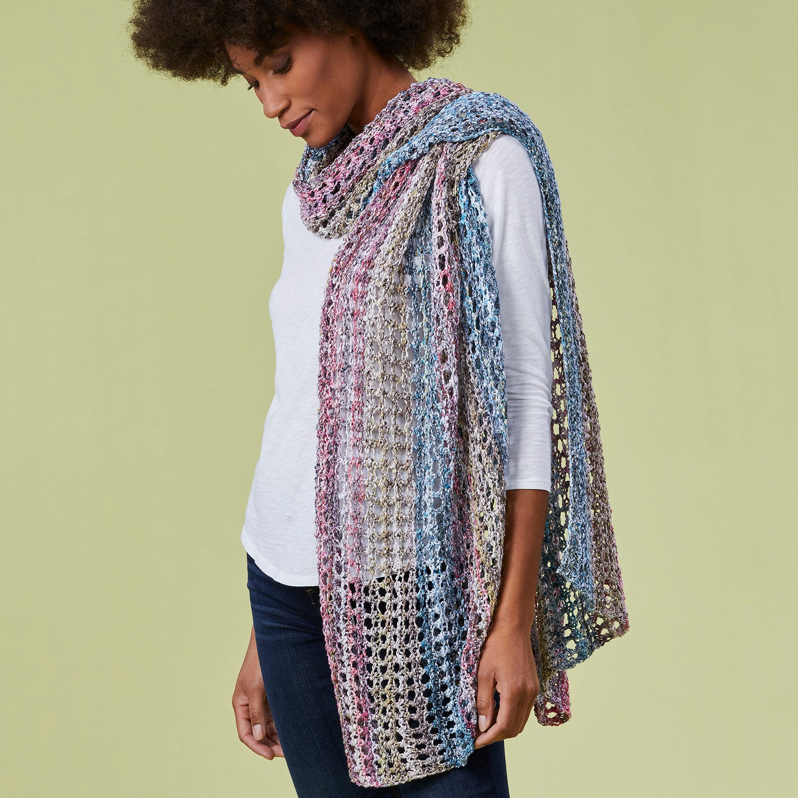 Tahki Yarns Sag Harbor Wrap Knitting Pattern