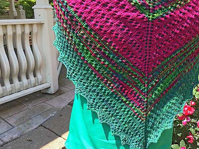 Transitions Knit Shawl