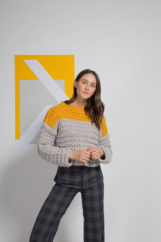 MillaMia Novalie Textured Jumper Knitting Pattern