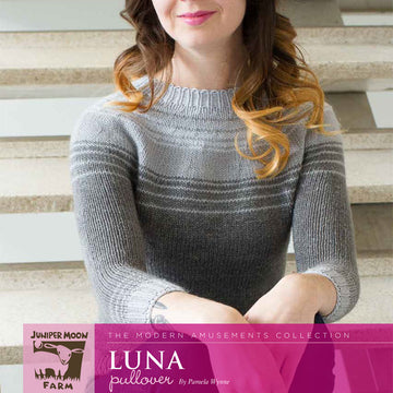 Luna Pullover in Juniper Moon Farm Moonshine - PDF
