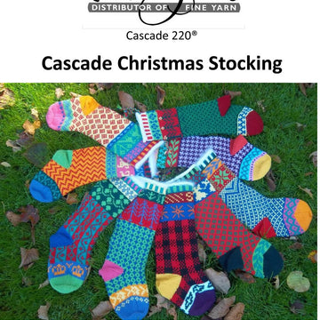 Cascade Yarns W Cascade Christmas Stocking Knitting Pattern