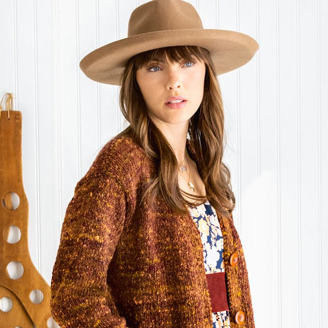 Noro Hazelnut Cardigan Knitting Pattern