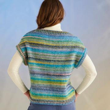Sirdar Coral Reef Vest Slipover Knitting Pattern