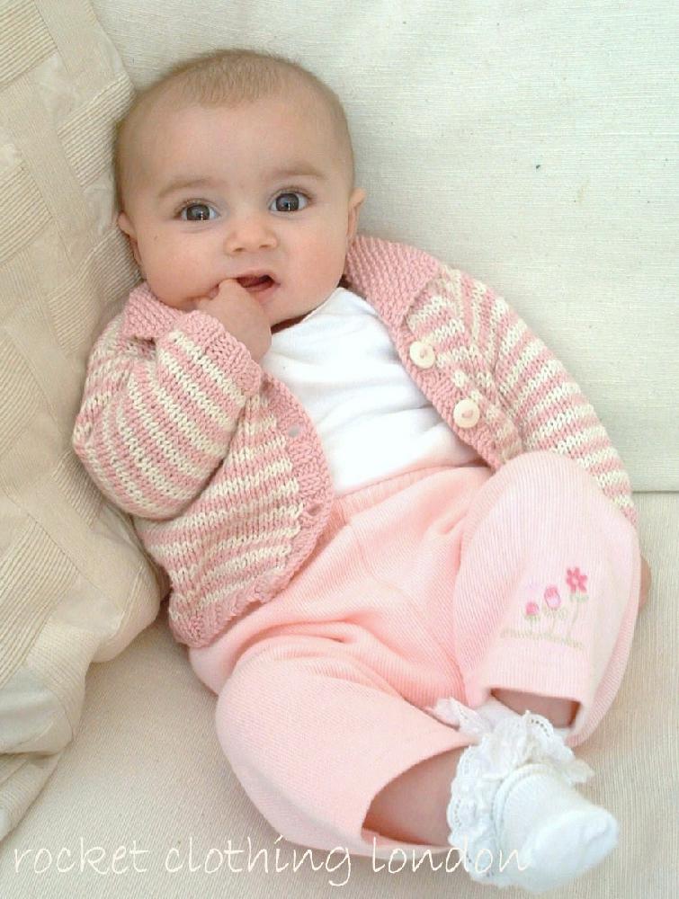 Baby Cardigan 'Mini Stripe