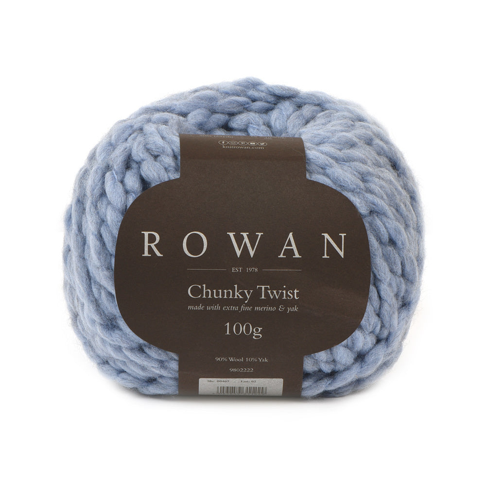 Rowan Chunky Twist Yarn - Merino Wool Super Chunky