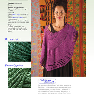 Berroco Laelia Wrap Knitting Pattern