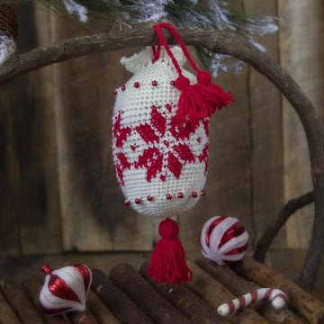 Holiday Ornament Essential Oil Satchel