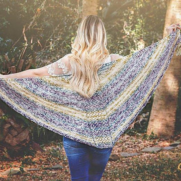 Faroese Knit Shawl