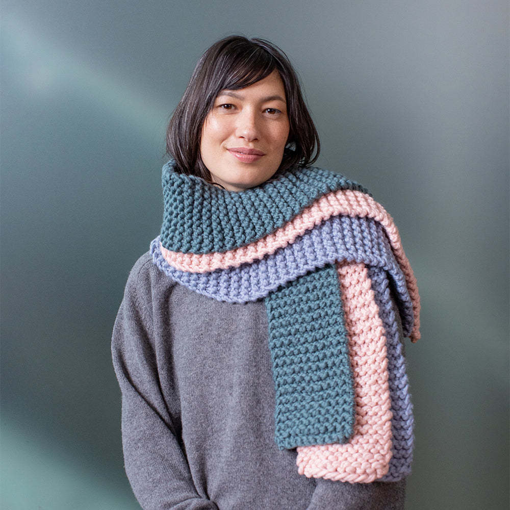 MillaMia Lia Scarf Knitting Pattern