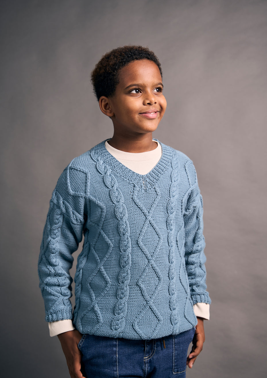Mini Clara Sweater Jumper Knitting Pattern