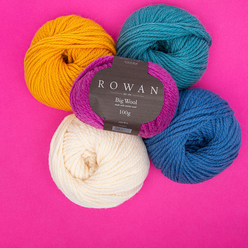 Rowan Big Wool Yarn - Merino Wool Super Chunky