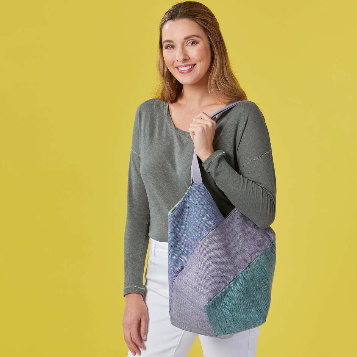 Valley Yarns #227 Pinwheel Tote