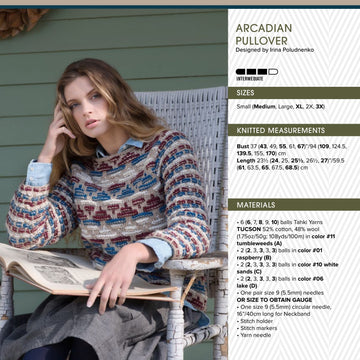 Tahki Yarns Arcadian Pullover PDF