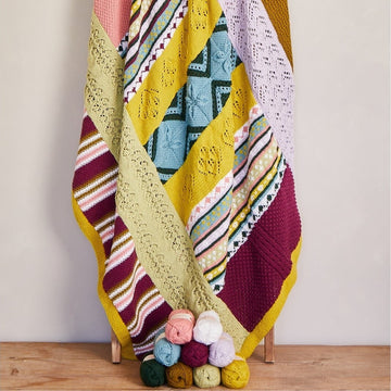 Sirdar There's No Place Like Home Throw KAL