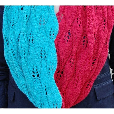 Getting Purly with It Hope Infinity Cowl Knitting Pattern