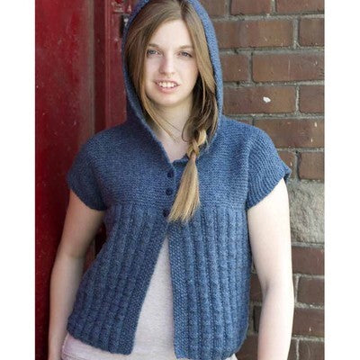 Mirasol 5109 Cropped Hoodie Knitting Pattern