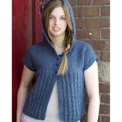 Mirasol 5109 Cropped Hoodie Knitting Pattern