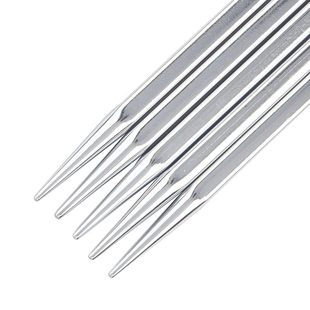 Knitter's Pride Nova Cubics Platina Double Pointed Needles 6"