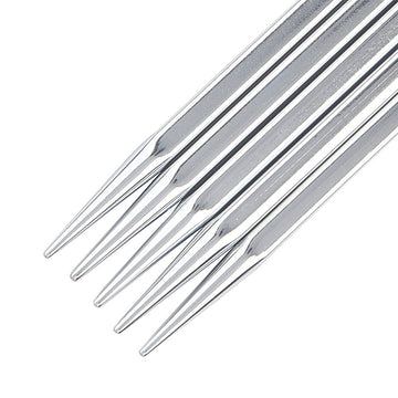 Knitter's Pride Nova Cubics Platina Double Pointed Needles 6"