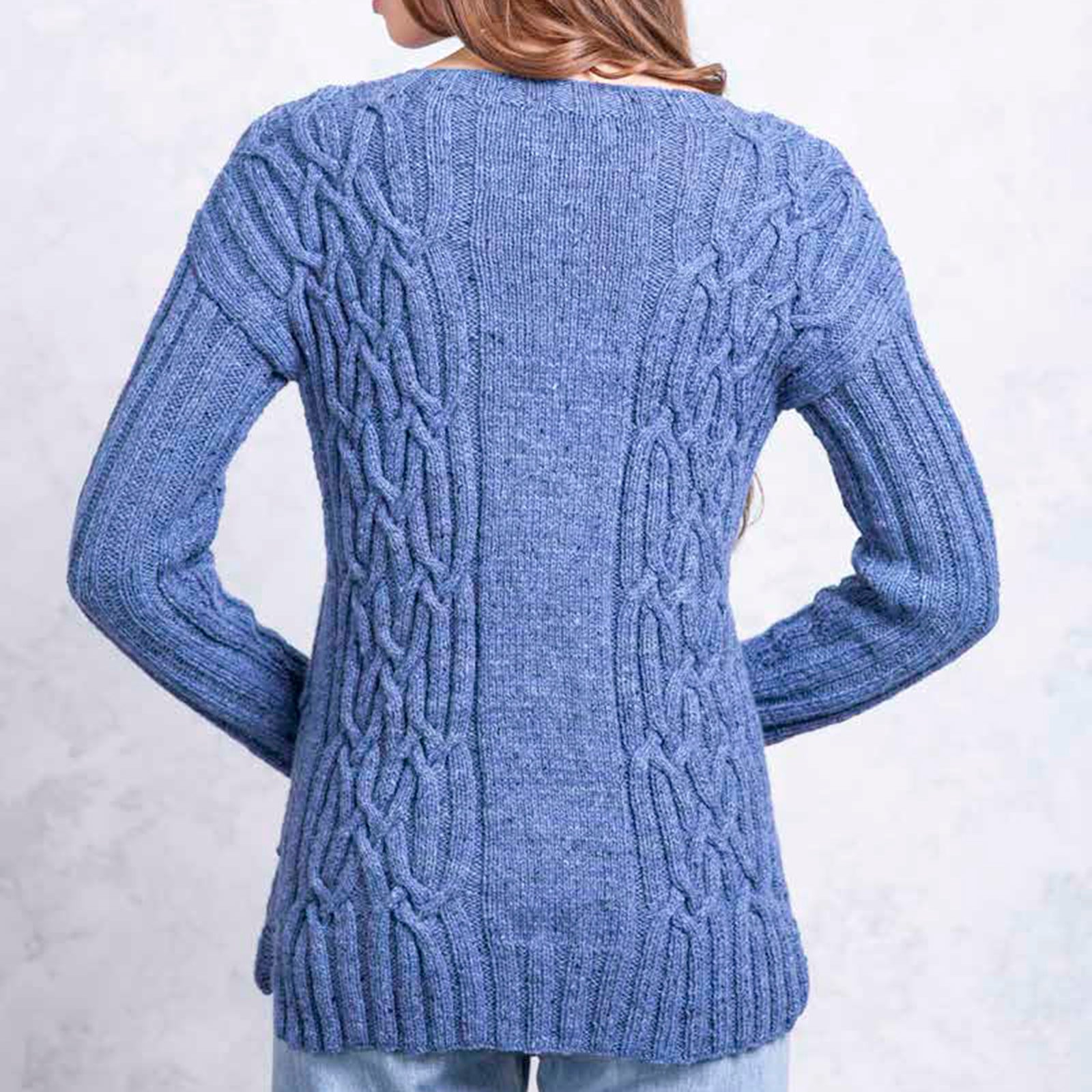 Queensland Collection Kylie Sweater Knitting Pattern