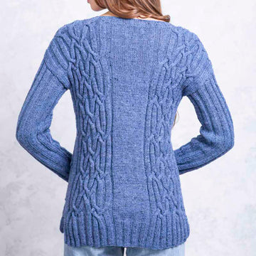 Queensland Collection Kylie Sweater Knitting Pattern