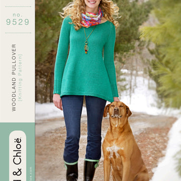 Woodland Pullover Jumper Knitting Pattern