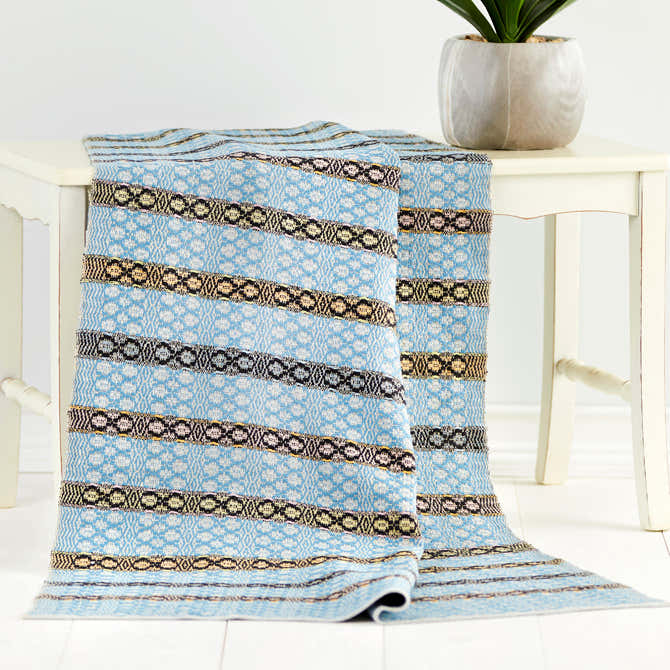 Valley Yarns #151 Linked Bath Towel