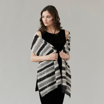 Sesia Hillman Shawl Wrap Knitting Pattern
