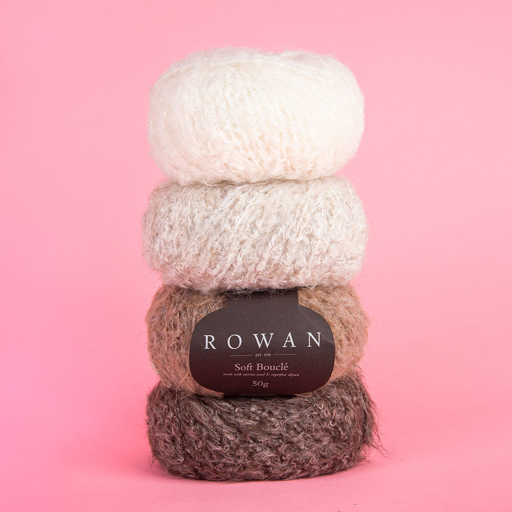 Rowan Soft Boucle Yarn - Cotton Chunky