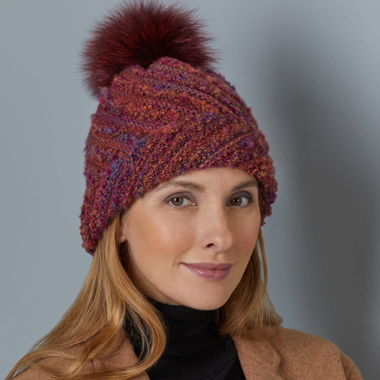 Stacy Charles Fine Yarns Harley Hat Knitting Pattern