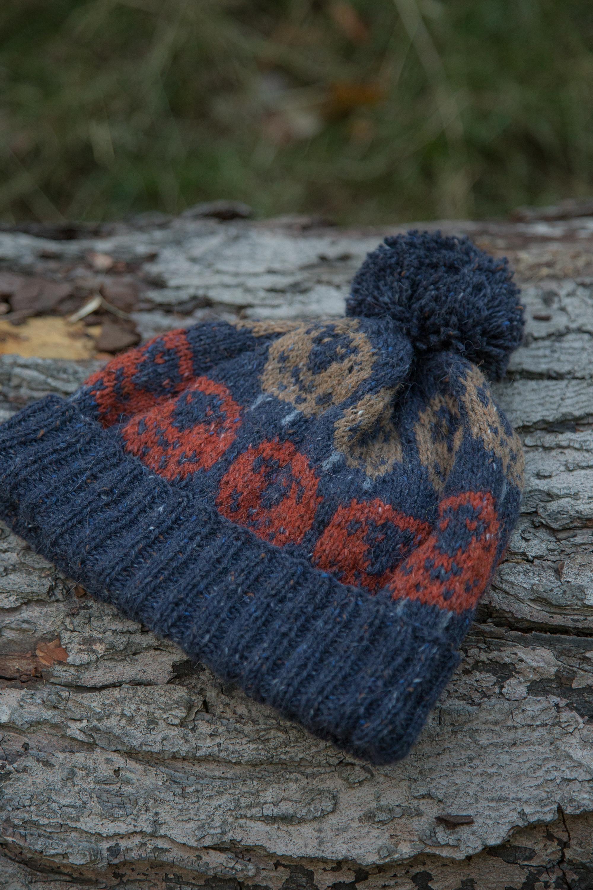 Fairisle Sheep  Bobble Hat