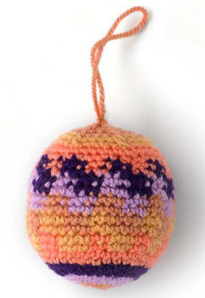 Paintbox Yarns Festive Bauble Crochet Pattern