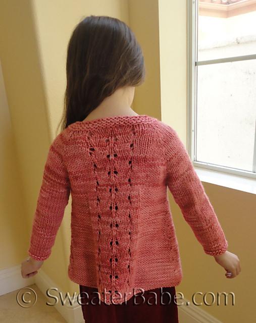 #144 Three Flavor Delight Top-Down Cardigan