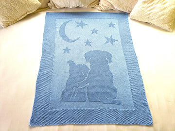 Baby blanket "Dream Night II"