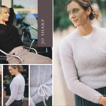 Jo Sharp Cosmopolitan Wrap Cardigan Knitting Pattern