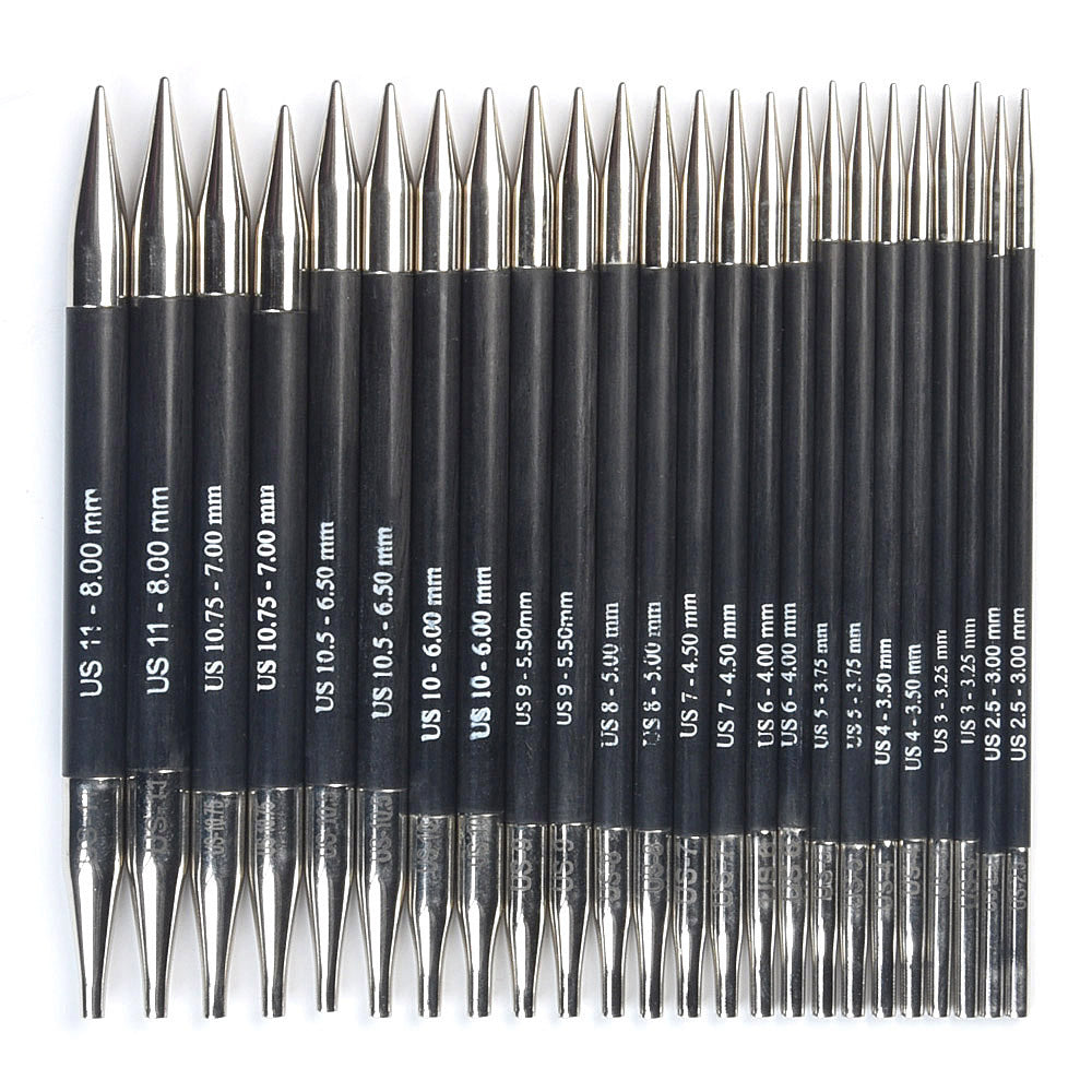 Knitter's Pride Karbonz Interchangeable Circular Needle Tips