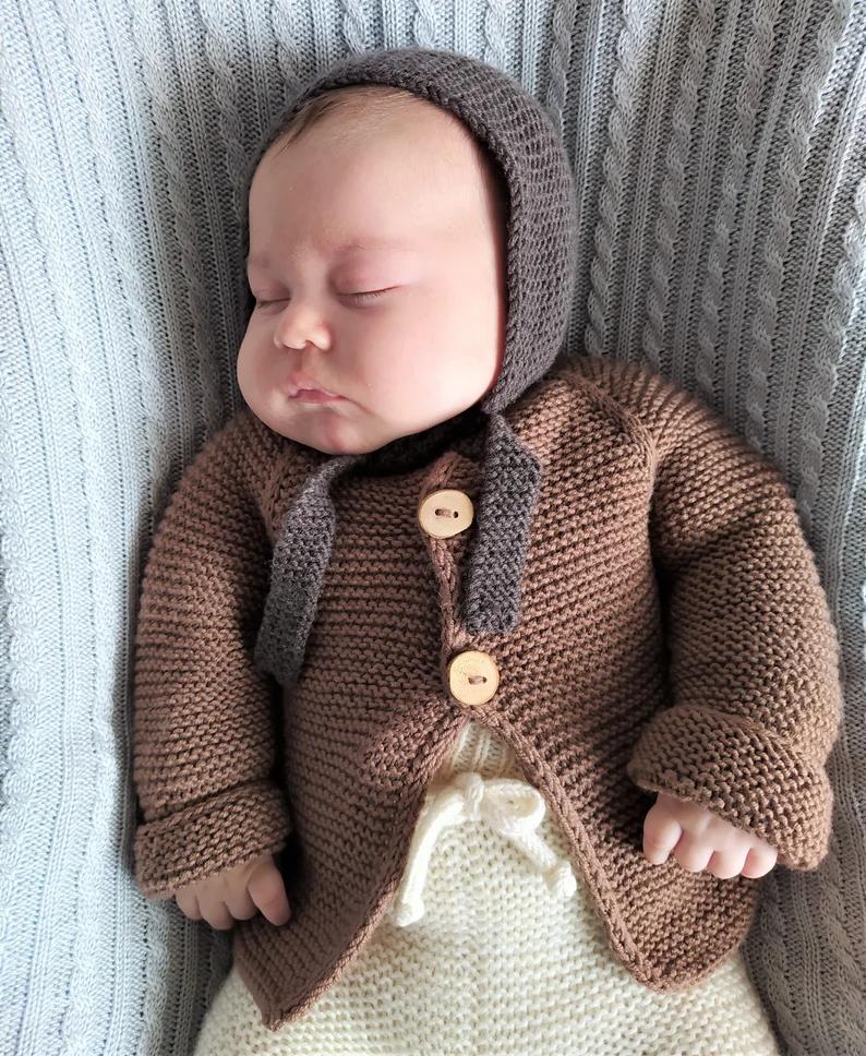 Cedarwood Baby Cardigan | 0-24 months