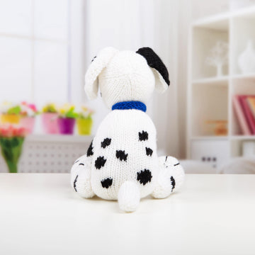 Deramores Dalmatian Toy Knitting Pattern