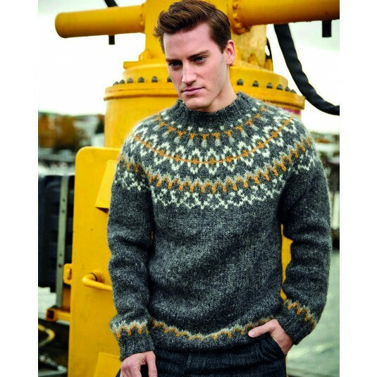 Hvammur Sweater Jumper Knitting Pattern