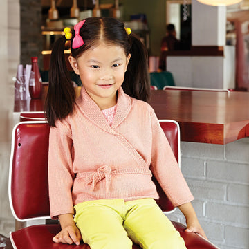 Debbie Bliss Grace Ballet Wrap-over Cardigan PDF