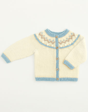 Sirdar Forest Fair Isle Sweater & Cardigan Knitting Pattern