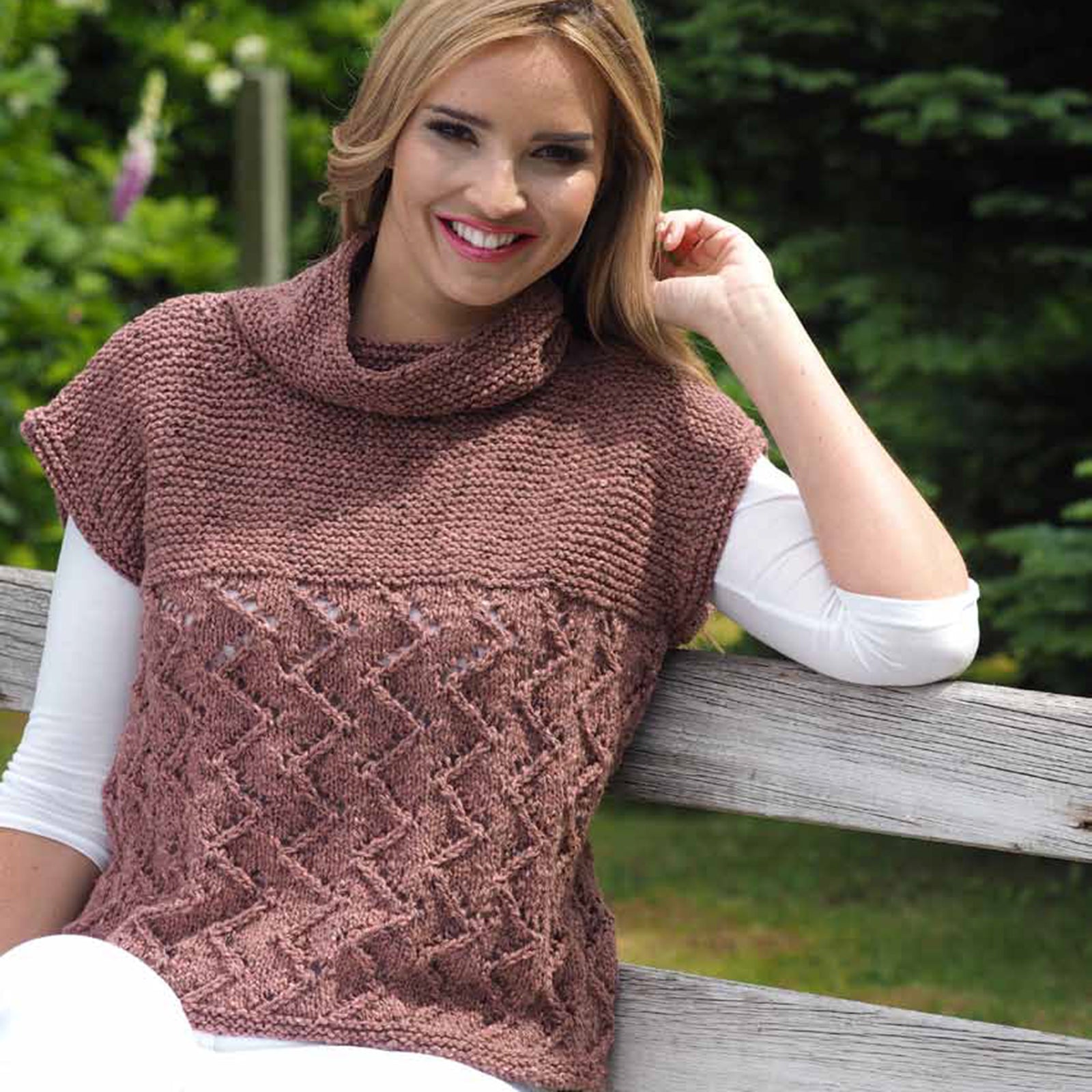Queensland Collection Birgit Jumper Knitting Pattern