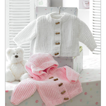 James C. Brett JB172 Jackets Knitting Pattern