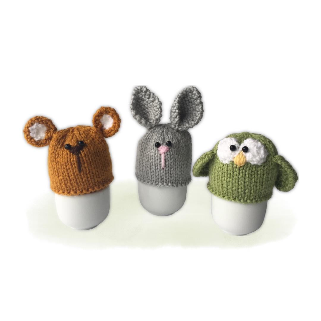 Forest Animals Egg Cosies