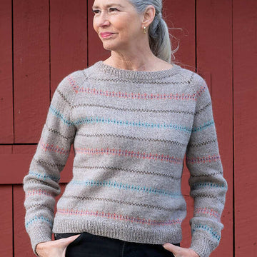 Ingrid Pullover in Berroco Lanas Light PDF